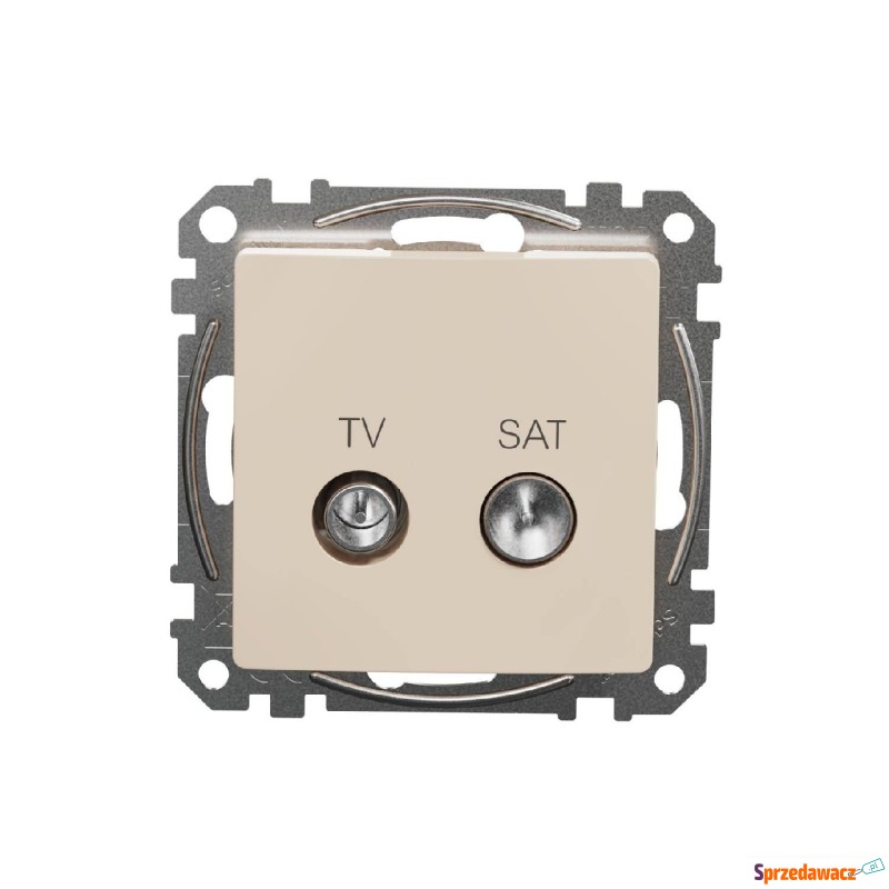 Gniazdo TV/SAT Schneider Sedna Design SDD112478S... - Gniazda - Kalisz