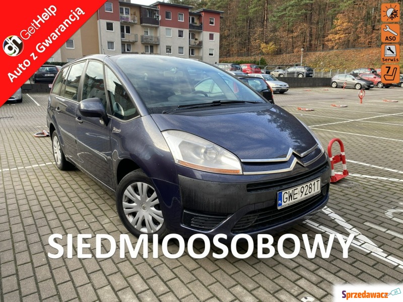 Citroen C4 Grand Picasso - Niski przebieg/7 o... - Samochody osobowe - Wejherowo