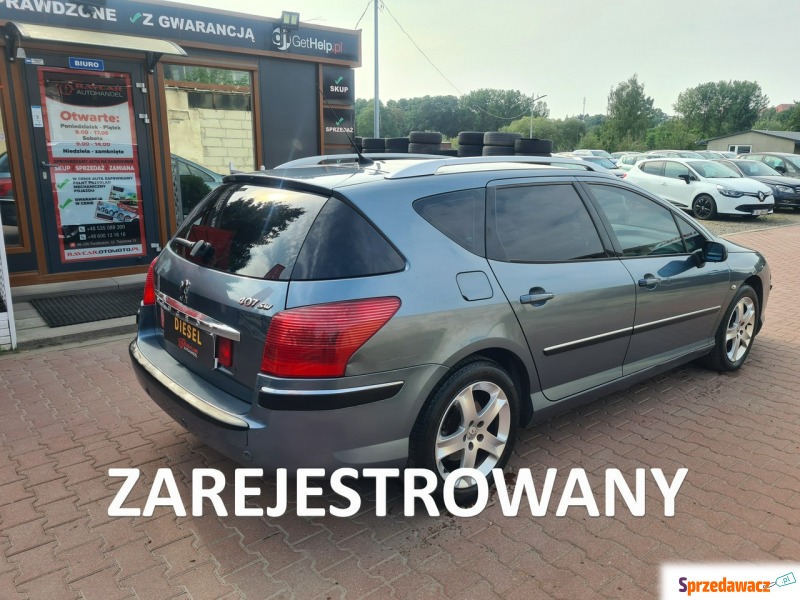 Peugeot 407 SW - 2.0 hdi / Panorama / Alu / Navi... - Samochody osobowe - Świebodzin