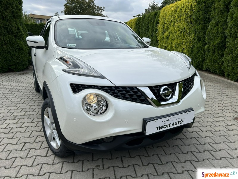 Nissan Juke - Salon Polska!biały perłowy!faktura... - Samochody osobowe - Tarnów