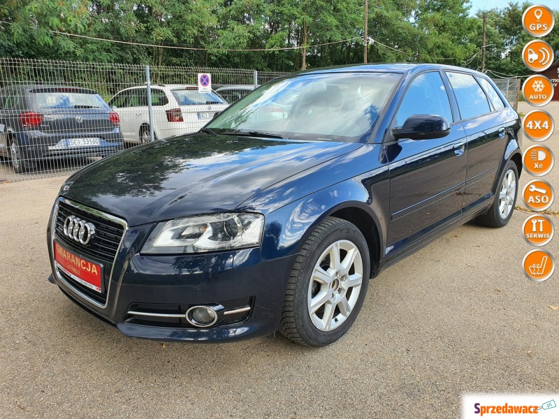 Audi A3 - FULL-Quattro-4x4-LED-S Line-NAVI-Gr... - Samochody osobowe - Ochaby Małe