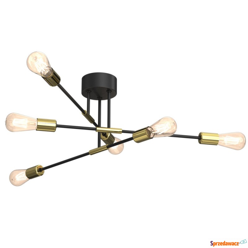 Luminex Flame 3907 lampa wisząca zwis 6x60W E27... - Lampy wiszące, żyrandole - Tychy