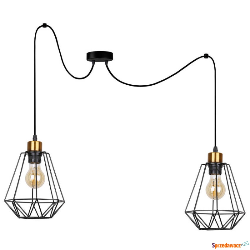 Candellux Primo 32-00286 lampa wisząca zwis 2x60W... - Lampy wiszące, żyrandole - Czeladź