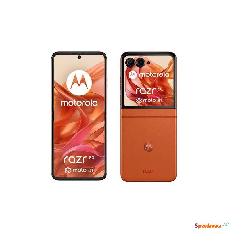 Motorola razr 50 8/256GB Pomarańczowy - Telefony komórkowe - Pruszcz Gdański