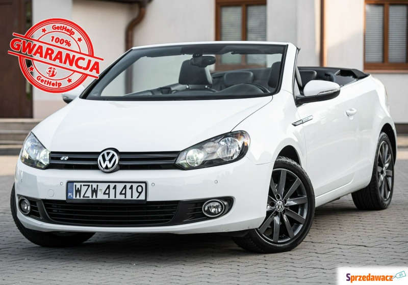 Volkswagen Golf  Kabriolet 2012,  1.6 diesel - Na sprzedaż za 27 700 zł - Zwoleń