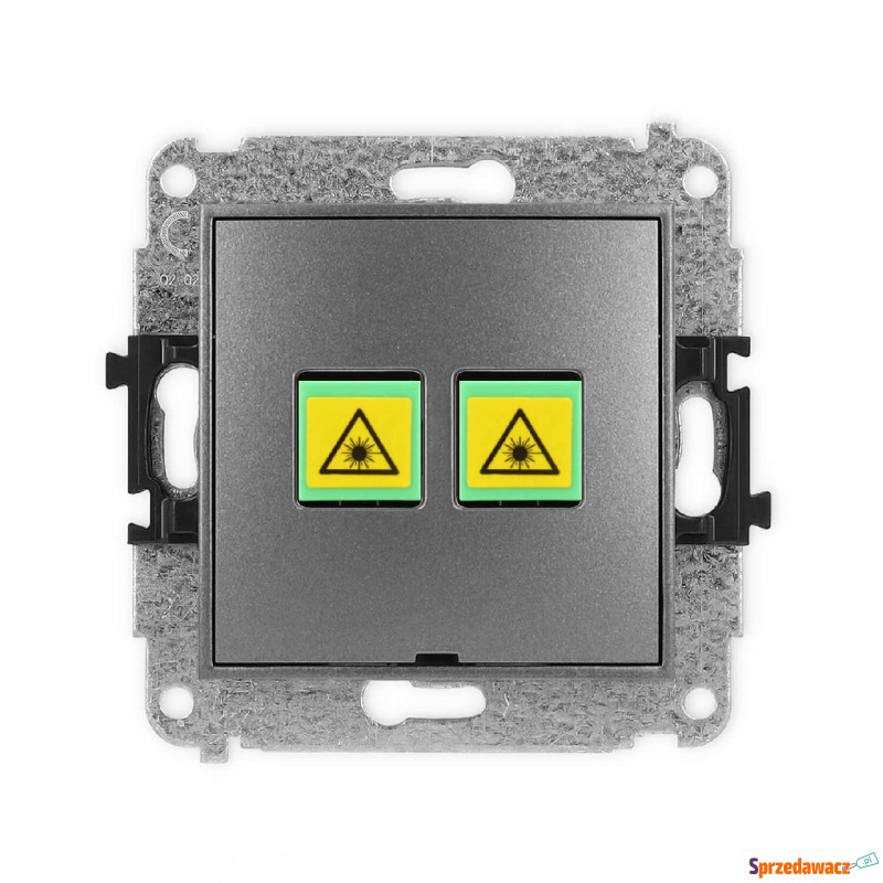 Gniazdo światłowodowe/optyczne podwójne Karlik... - Gniazda - Dębica
