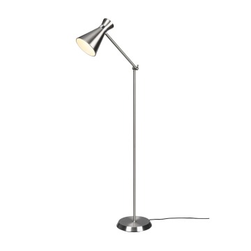 Trio Rl Enzo R40781007 lampa stojąca podłogowa 1x10W E27 srebrna