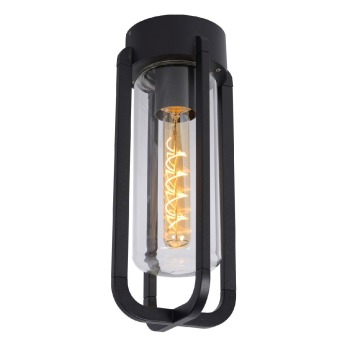 Lucide Garland 27821/01/30 plafon lampa sufitowa zewnętrzna IP44 1x20W E27 czarny