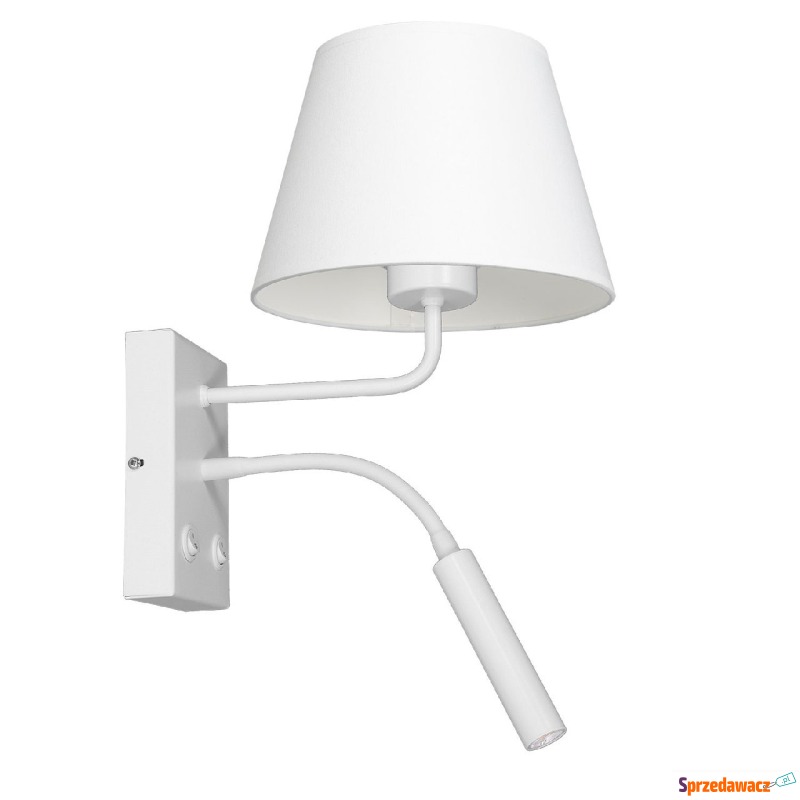 Luminex Arden 3437 kinkiet lampa ścienna 2x8W+60W... - Kinkiety - Białystok