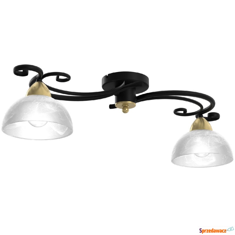 Luminex Aurora 5976 plafon lampa sufitowa 2x60W... - Plafony - Ciechanów