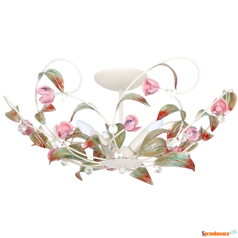 Luminex Rose 465 plafon lampa sufitowa 3x60W E14... - Plafony - Gniezno