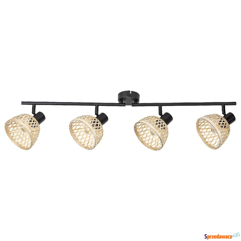 Rabalux Rattan 3136 plafon lampa sufitowa 4x15W... - Plafony - Kalisz