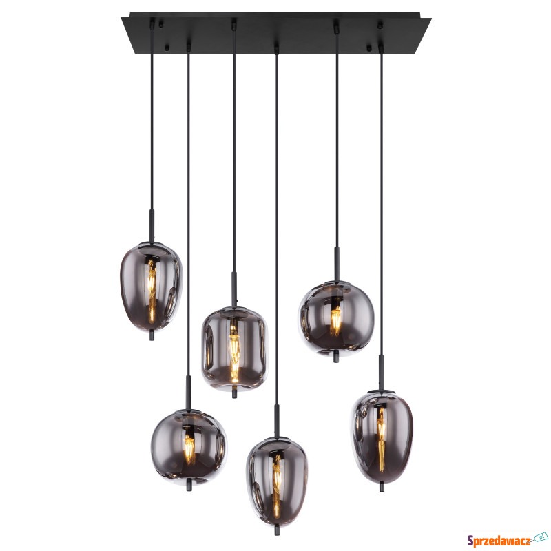 Globo Blacky 15345-6 lampa wisząca zwis 6x40W... - Lampy wiszące, żyrandole - Zamość