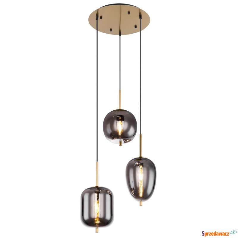 Globo Blacky 15345-3MM lampa wisząca zwis 3x40W... - Lampy wiszące, żyrandole - Szczecin