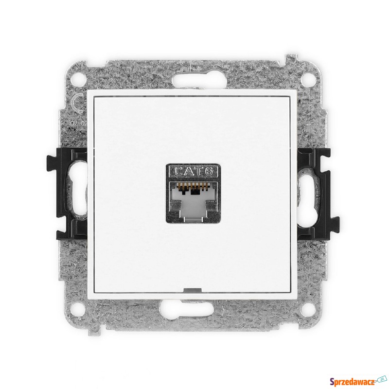 Gniazdo komputerowe pojedyncze 1xRJ45 Karlik Mini... - Wtyki, gniazda, prze... - Wodzisław Śląski