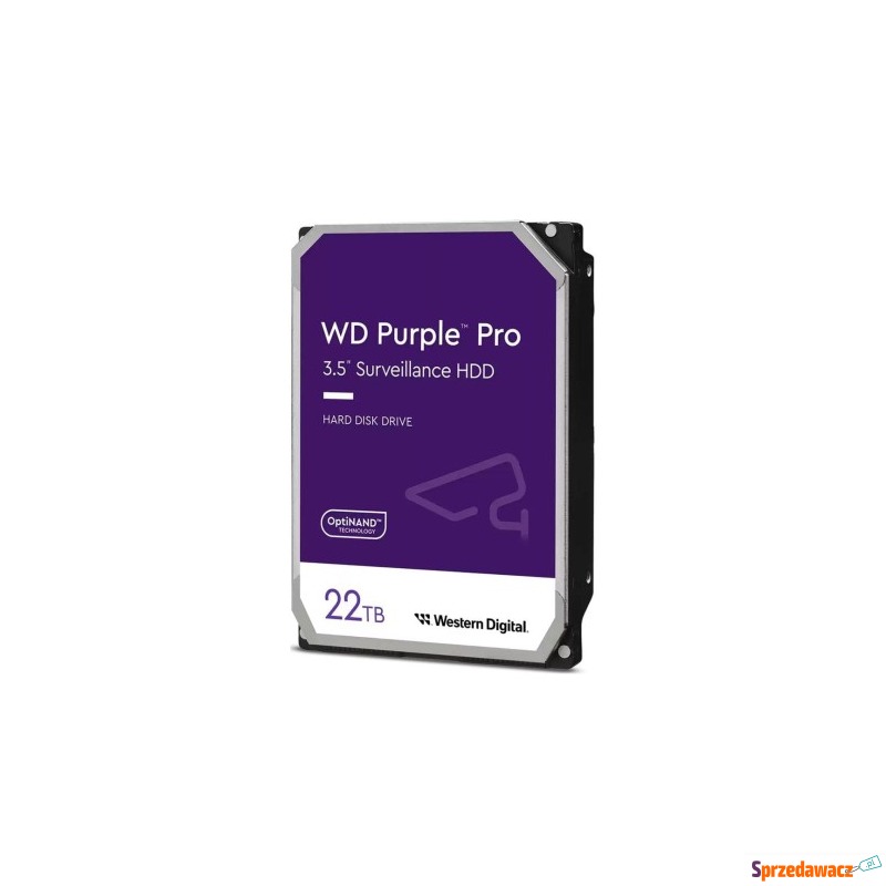 Dysk HDD WD Purple Pro WD221PURP (22 TB ; 3.5";... - Dyski twarde - Rybnik