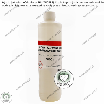 Kwas szczawiowy roztwór 3,2% Gotowy do użycia 500ml Aromatyzowany