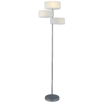 Elem Antila DRS8006/3F 8C lampa stojąca podłogowa 3x60W E27 chrom/biała