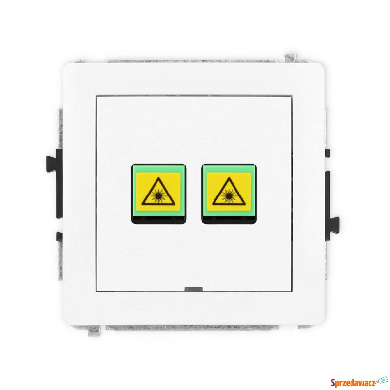 Gniazdo światłowodowe/optyczne podwójne Karlik... - Gniazda - Radom