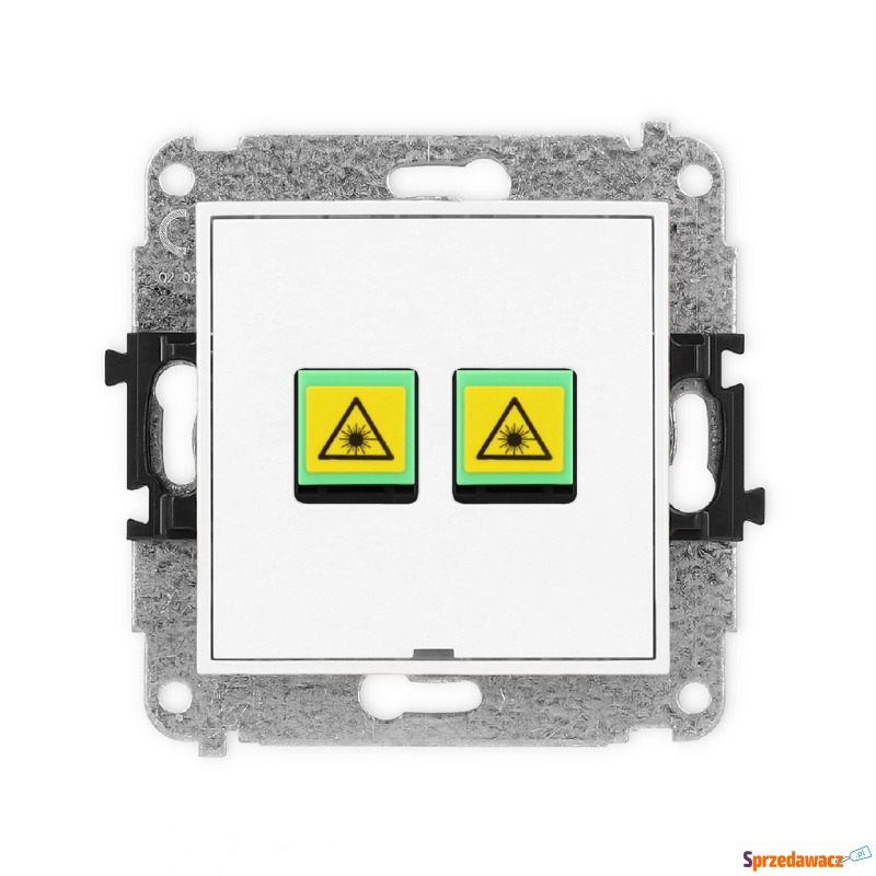 Gniazdo światłowodowe/optyczne podwójne Karlik... - Gniazda - Płock