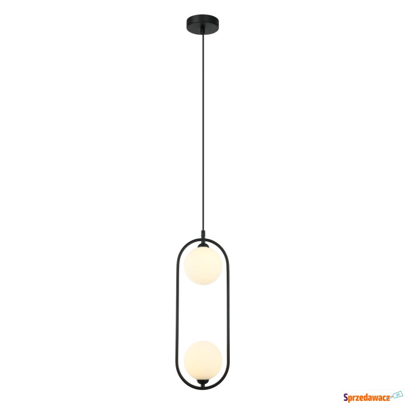 Italux Lupus PND-3965-2-BK lampa wisząca zwis... - Lampy wiszące, żyrandole - Długołęka