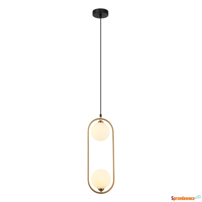 Italux Lupus PND-3965-2-BRO lampa wisząca zwis... - Lampy wiszące, żyrandole - Zielona Góra