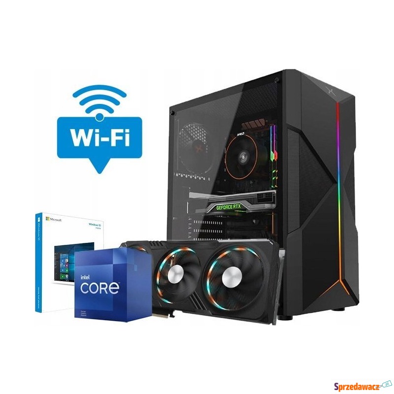 Komputer Netcom Core i5-12400F, 32 GB, RTX 4060,... - Komputery stacjonarne - Włocławek