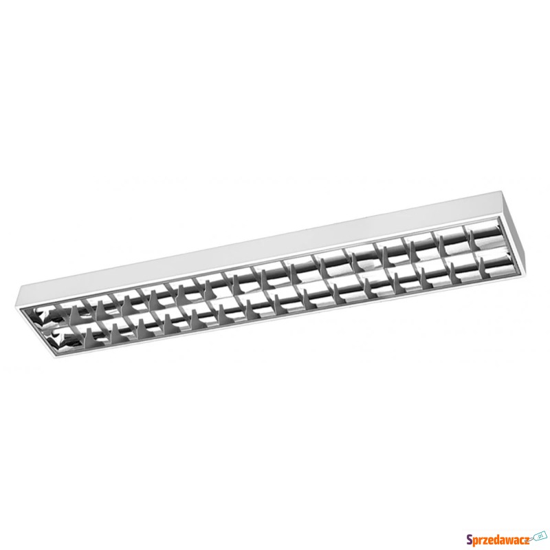 Oprawa rastrowa natynkowa do tub LED 2x120cm T8... - Żarówki i oprawki - Warszawa