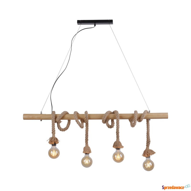 Zuma Line Rope 15483-18 lampa wisząca zwis 4x15W... - Lampy wiszące, żyrandole - Wrocław