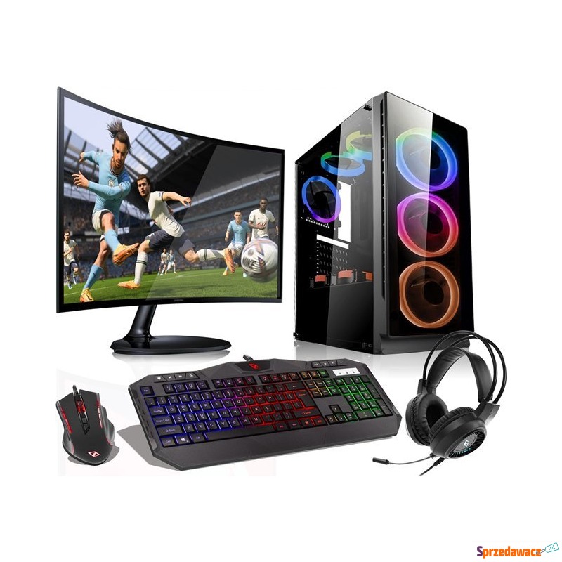 Komputer Vist RGB VR6, Ryzen 5 3600, 32 GB, Radeon... - Komputery stacjonarne - Legnica