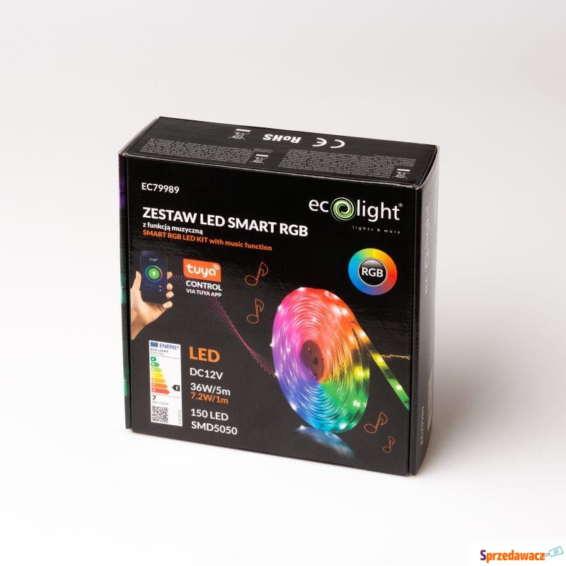 Ecolight EC79989 taśma LED muzyczna SMART RGB... - Pozostałe oświetlenie - Katowice