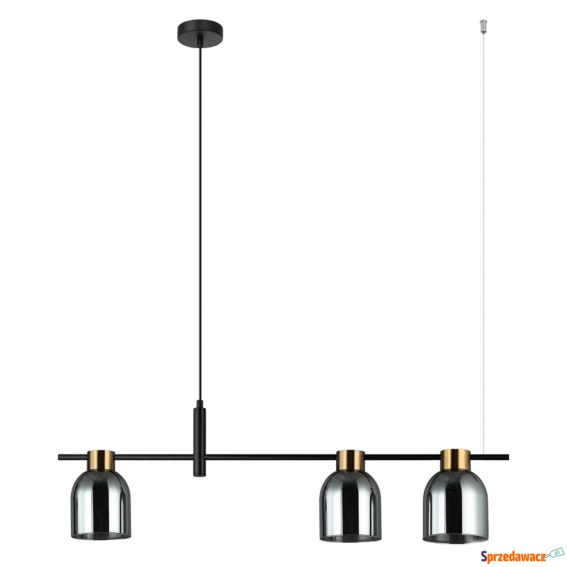 Italux Servio PND-66892-3-BK-SG lampa wisząca... - Lampy wiszące, żyrandole - Krosno