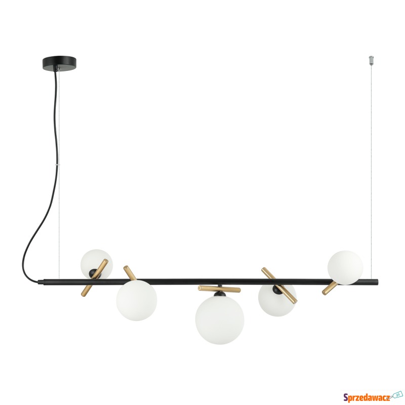 Italux Reverso PND-5622-5-BK-W lampa wisząca zwis... - Lampy wiszące, żyrandole - Elbląg