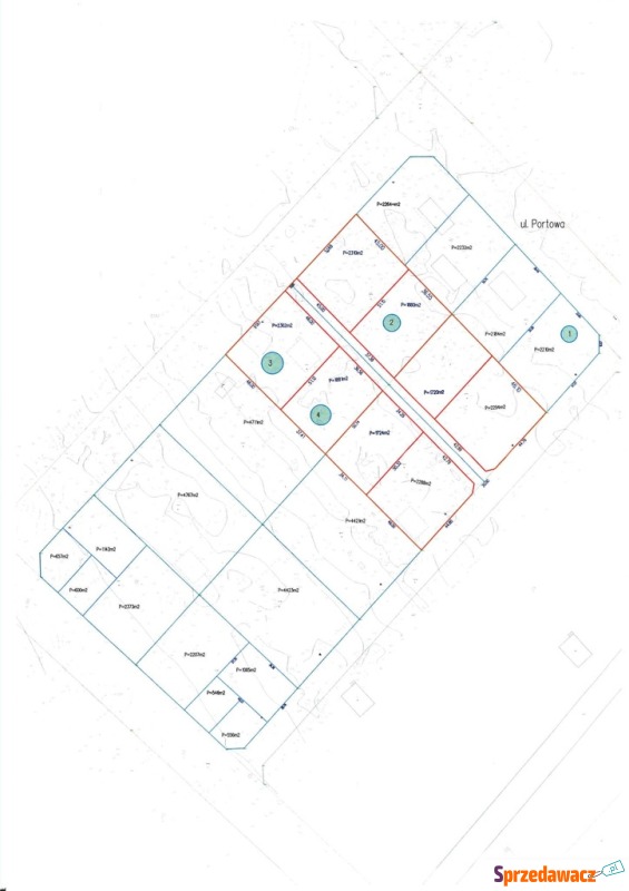 Działka przemysłowa na wynajem, 2210m², świno... - Działki pod dzierżawę - Świnoujście