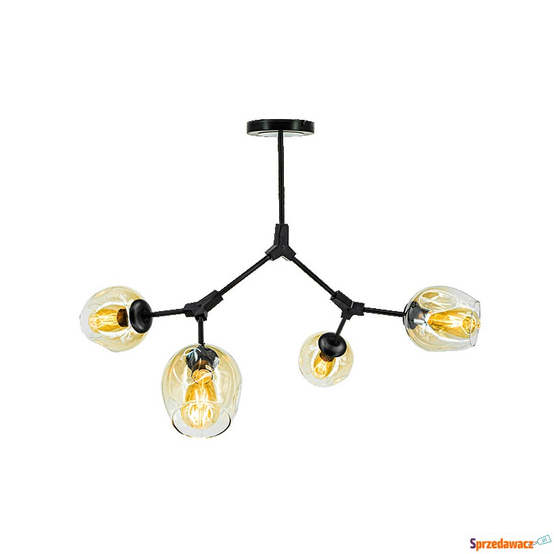 Elem Boston 1962/4 BLACK - 21QG plafon lampa... - Plafony - Legnica