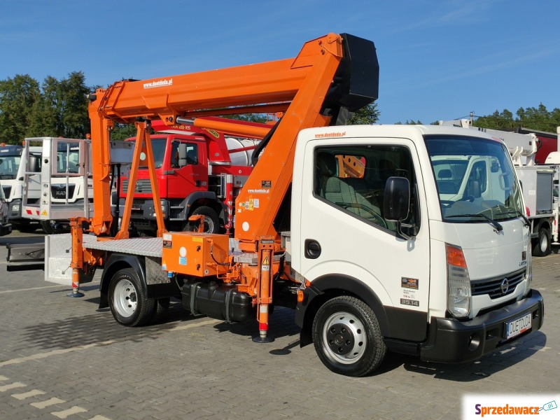 Nissan Cabstar - Podnośnik Koszowy 20m RUTHMANN... - Dostawcze i ciężarowe - Widełki