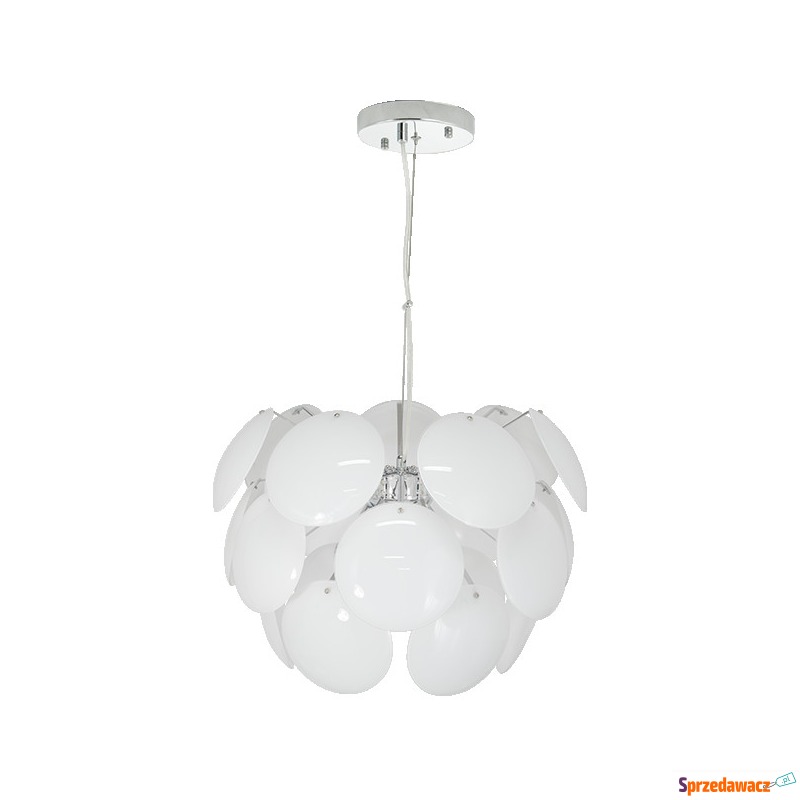 Elem Clio 6736/3 8C WHITE GL lampa wisząca zwis... - Lampy wiszące, żyrandole - Łódź