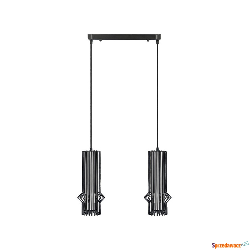 Elem Sten 5106/2 BLACK lampa wisząca zwis 2x60W... - Lampy wiszące, żyrandole - Zabrze