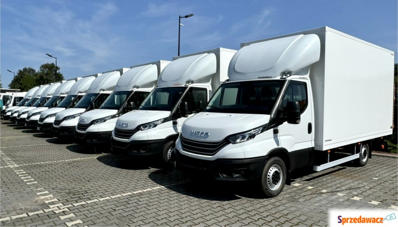 Iveco Daily 35S18 - 2023r Kontener + Winda 9-Palet... - Dostawcze i ciężarowe - Widełki