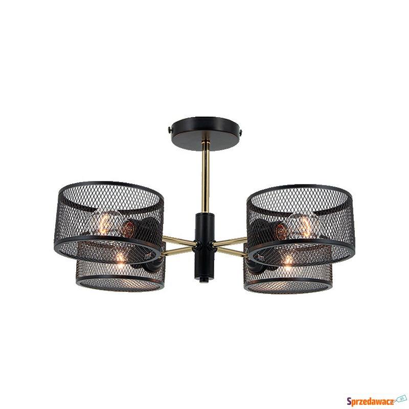 Elem Vito 1097/4 BL TR plafon lampa sufitowa 4x60W... - Plafony - Dębica