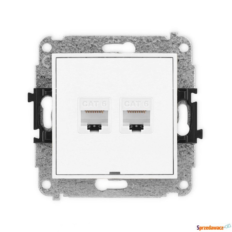 Gniazdo komputerowe Karlik Icon 25IGKBO-4 pod... - Gniazda - Chorzów