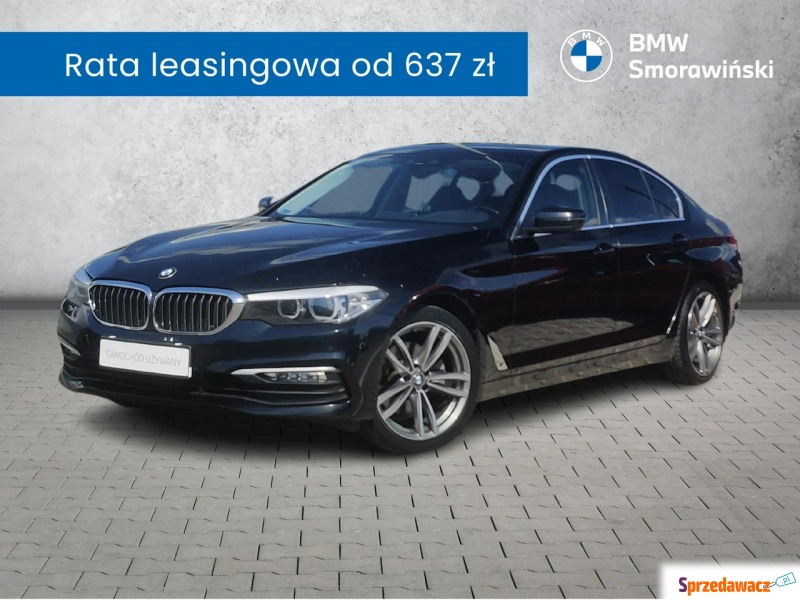 BMW Seria 5  Sedan/Limuzyna 2017,  2.0 diesel - Na sprzedaż za 89 900 zł - Poznań