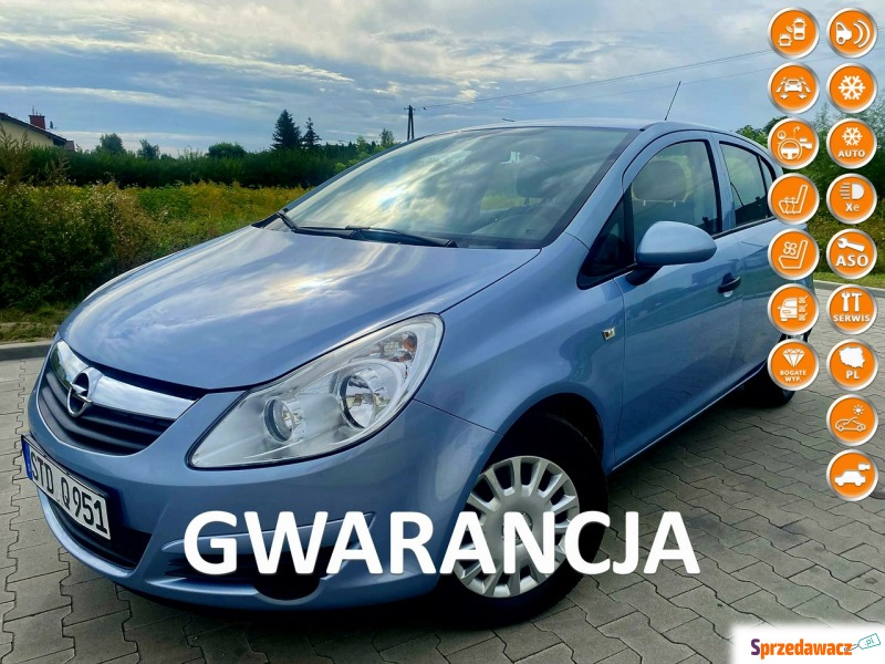 Opel Corsa 1.2 GAZ 2009r Sprowadzony - Samochody osobowe - Grudziądz