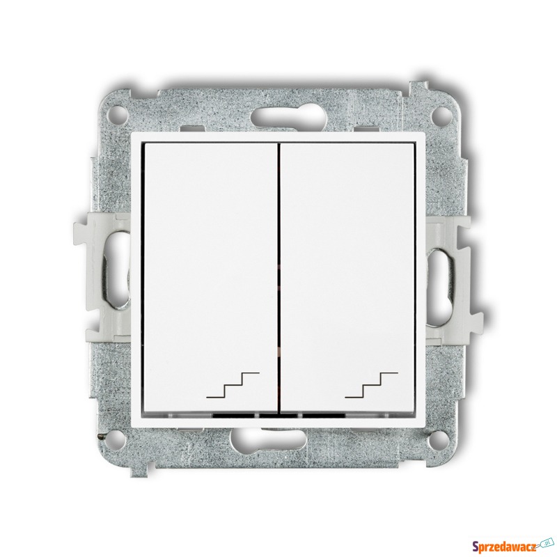 Łącznik schodowy Karlik Icon IWP-33 podwójny... - Kable, przewody - Bydgoszcz