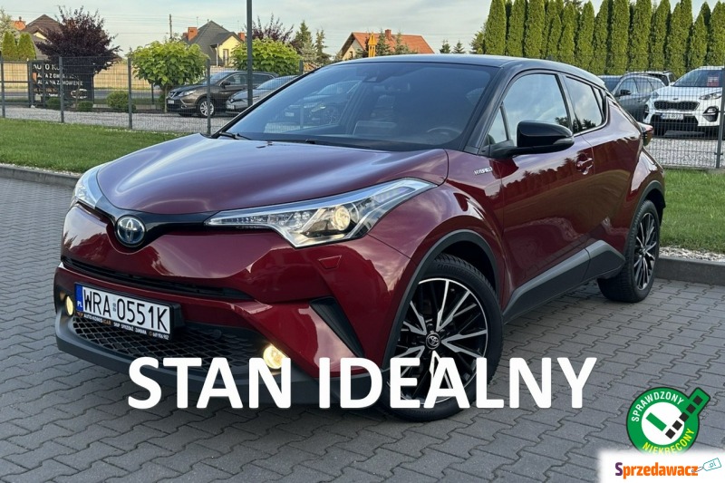 Toyota C-HR  SUV 2018,  1.8 hybryda - Na sprzedaż za 75 700 zł - Kotarwice