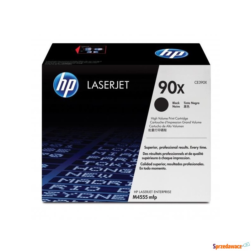 HP oryginalny toner CE390X, black, 24000s, HP... - Tusze, tonery - Grodzisk Mazowiecki