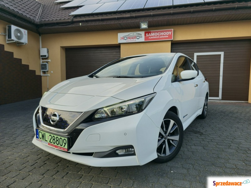 Nissan Leaf - Elektryczny 40 kWh Tania jazda Free... - Samochody osobowe - Włocławek