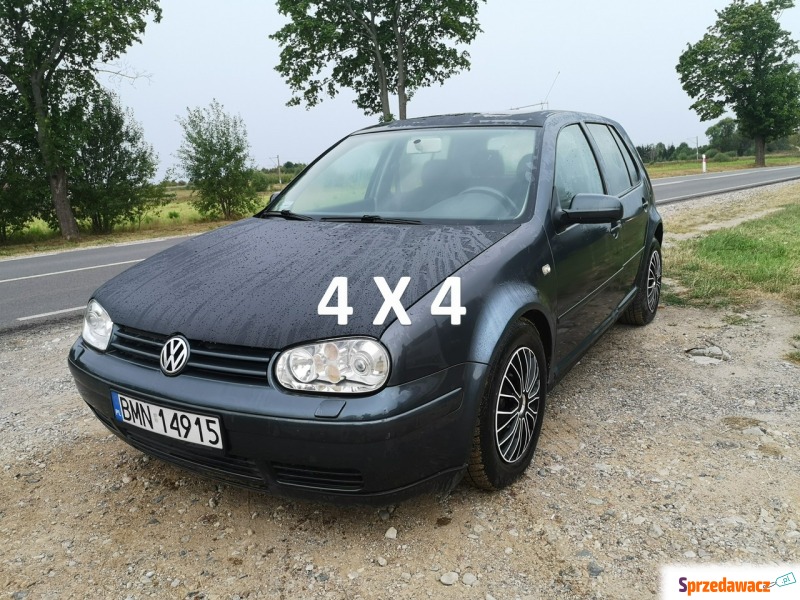 Volkswagen Golf - 1.9 TDI 4Motion 4x4 Tanie Auta... - Samochody osobowe - Fasty