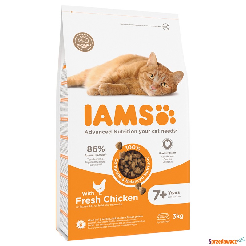 IAMS Advanced Nutrition Senior Cat z kurczakiem... - Karmy dla kotów - Koszalin