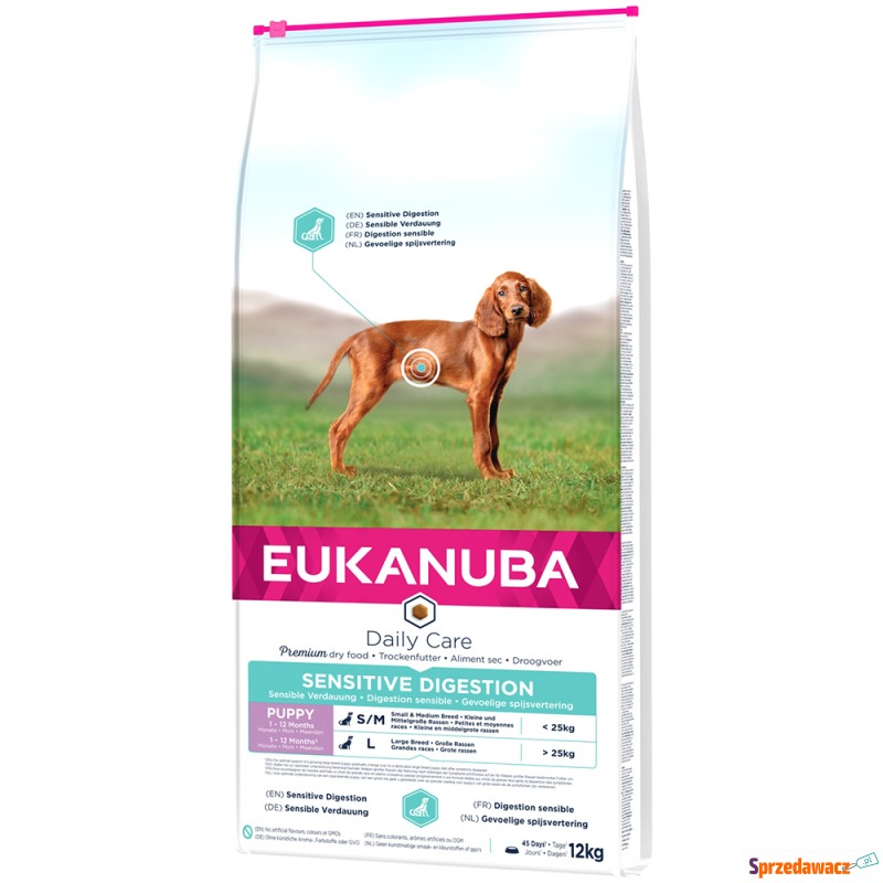 Eukanuba Puppy Sensitive Digestion, kurczak z... - Karmy dla psów - Bydgoszcz